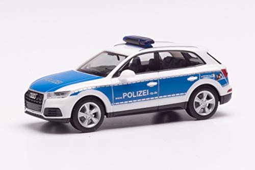 herpa 095594 Audi Q5 Wasserschutzpolizei Mainz in Miniatur zum Basteln Sammeln und als Geschenk, Mehrfarbig von herpa