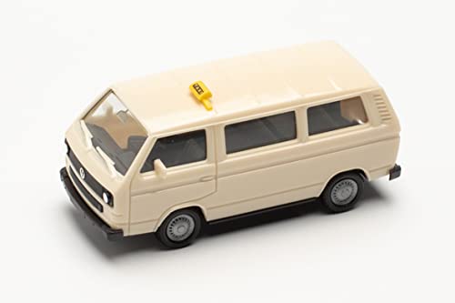 herpa 097048 Volkswagen VW T3 Bus Taxi Modell Auto Miniaturmodelle Kleinmodell Sammlerstück Detailgetreu, Mehrfarbig von herpa