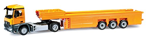 herpa 302548 - Mercedes-Benz Arocs S Betonteile Sattelzug, Miniaturmodell von herpa