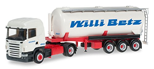 herpa 303569 - Scania R HL Silo-Sattelzug Willi Betz von herpa