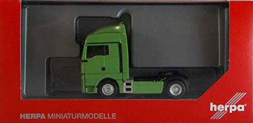 herpa 308359 Man Man TGX XLX Euro 6c Zugmaschine, resedagrün von herpa