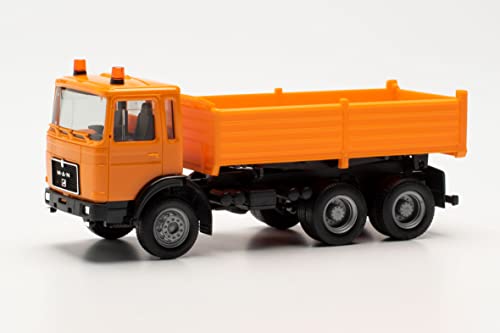 herpa 314985 Man Man Baukipper kommunal“ Modell LKW Miniaturmodelle Kleinmodell Sammlerstück Detailgetreu von herpa