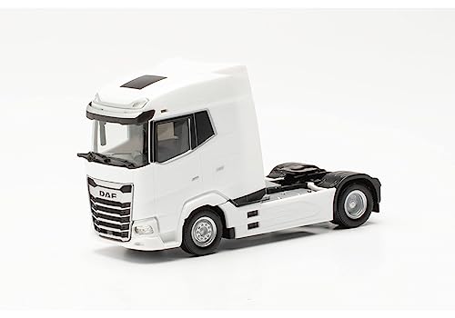 herpa 315760 DAF LKW Modell XG Zugmaschine, Miniatur im Maßstab 1:87, Sammlerstück, Made in Germany, Kunststoff Miniaturmodell von herpa