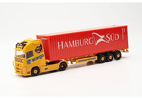 herpa 316347 | Volvo FH Gl. XL 2020 | Container-Sattelzug | Acargo/HH Süd | 1:87 von herpa