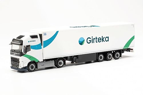 Herpa - Volvo FH Gl. XL 2020 Kühl-Trailer Girteka (Litauen/Vilnius), 316460 von herpa