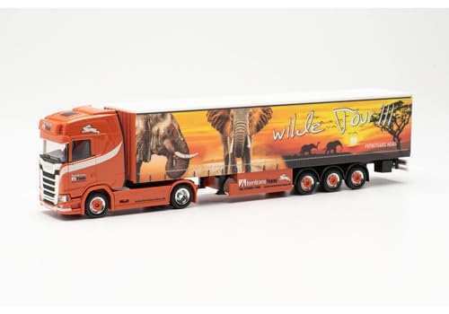 herpa 316903 | Scania CS 20 HD Gardinenplanen-Sattelzug | Ferntrans Haas | 1:87 von herpa