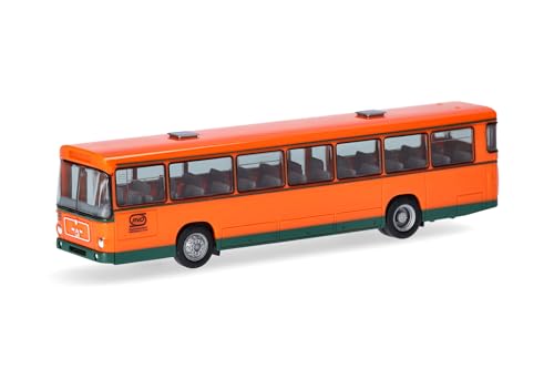 herpa 317559 Modellauto Man SÜ240 RVO (Bayern/München), Miniatur im Maßstab 1:87, Sammlerstück, Made in Germany, Modell aus Kunststoff Miniaturmodell, orange, grün von herpa