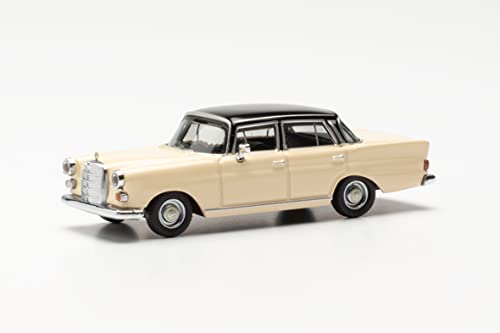 Herpa Modellauto Mercedes-Benz 200 Heckflosse, originalgetreu im Maßstab 1:87, Auto Modell für Diorama, Modellbau Sammlerstück, Deko Automodelle aus Kunststoff Herpa Modellauto Mercedes-Benz 200 Heckflosse, originalgetreu im Maßstab 1:87, Auto Modell für Diorama, Modellbau Sammlerstück, Deko Automodelle aus Kunststoff von herpa