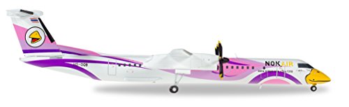 herpa 558136 - Nok Air Bombardier Q400 Nok Kao Neaw Fahrzeug von herpa