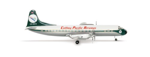 herpa 562034 - Cathay Pacific Airways, Lockheed L-188A Electra - 60th Anniversary von herpa