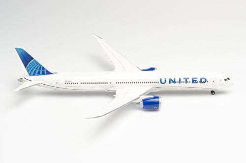 herpa 570848 United Airlines Boeing 787-10 Dreamliner-New 2019 colors-N12010, Mehrfarbig von herpa