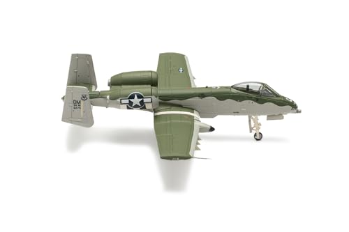 herpa Militär Modellflugzeug, US Air Force Fairchild A-10C Thunderbolt II – Idaho ANG, Maßstab 1:200 - Modellbau Flugzeug, Flugzeugmodell für Sammler, Miniatur Deko, Army Flieger aus Metall von herpa