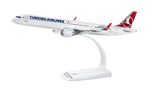 herpa 612210 – Airbus A321neo, Turkish Airlines, Wings, Modell Flugzeug mit Standfuß, Flieger, Modellbau, Miniaturmodelle, Sammlerstück, Kunststoff, Snap Fit - Maßstab 1:200 von herpa