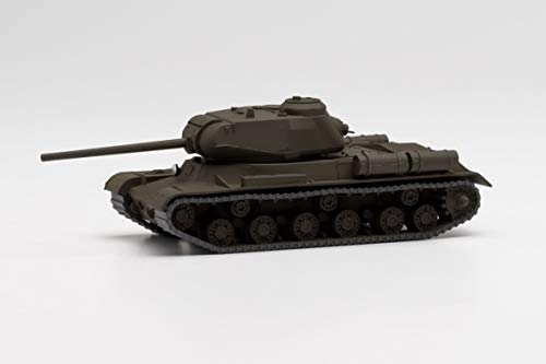 herpa 743471-002 Kampfpanzer JS-1 in Miniatur zum Basteln Sammeln und als Geschenk, Mehrfarbig von herpa