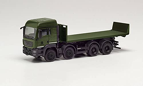 herpa 746816 Man TGS LX 8x4 Wechsellader-LKW „Bundeswehr“ Model, Multicolor von herpa