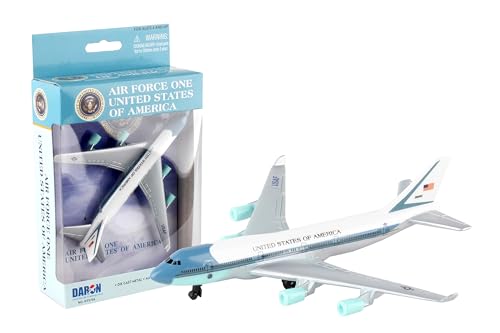 herpa 86RT-5734 Single Airplane Air Force One, Kleiner Maßstab, Flugzeug Modell, Spielzeug Miniaturmodell aus Metall und Kunststoff-für Kinder ab 3 Jahren, Mehrfarbig von herpa