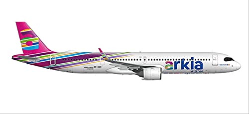 herpa - Arkia Israeli Airlines Airbus A321neo, Fuchsia Variant von herpa