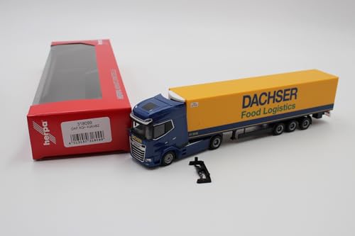 herpa DAF XG+ Kühlkoffer-Sattelzug Dachser Food Logistics 318099 1:87 von herpa