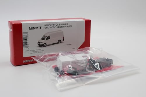 herpa Miki Kasten HD mit Zwillingsbereifung weiß 014038 1:87 /HN3367 von herpa