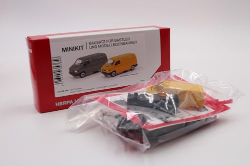 herpa MiniKit T4 Kasten, grau/ginstergelb Nr. 012386-004 1:87 von herpa