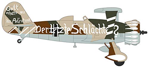 herpa Oxford Models 81AC083S Henschel 123A, Lt. Hamann, 3./Schlachtfliegergruppe 50 (ohne Hakenkreuz von herpa