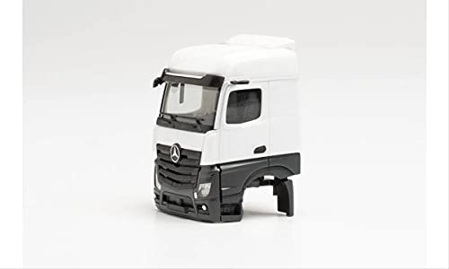 herpa Teileservice Fahrerhaus Mercedes-Benz Actros BigSpace ohne Windleitbleche/Lüfter seitlich Mehrfarbig von herpa