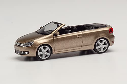 Herpa - Vw Golf Cabrio, Sweet Data Gold Metallic von herpa