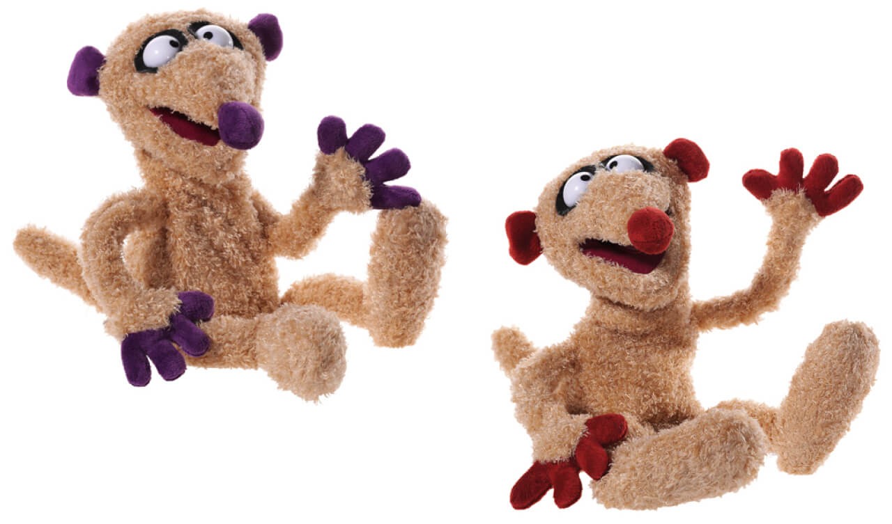 JAN & HENRY Handspielpuppenset , 35cm von heunec