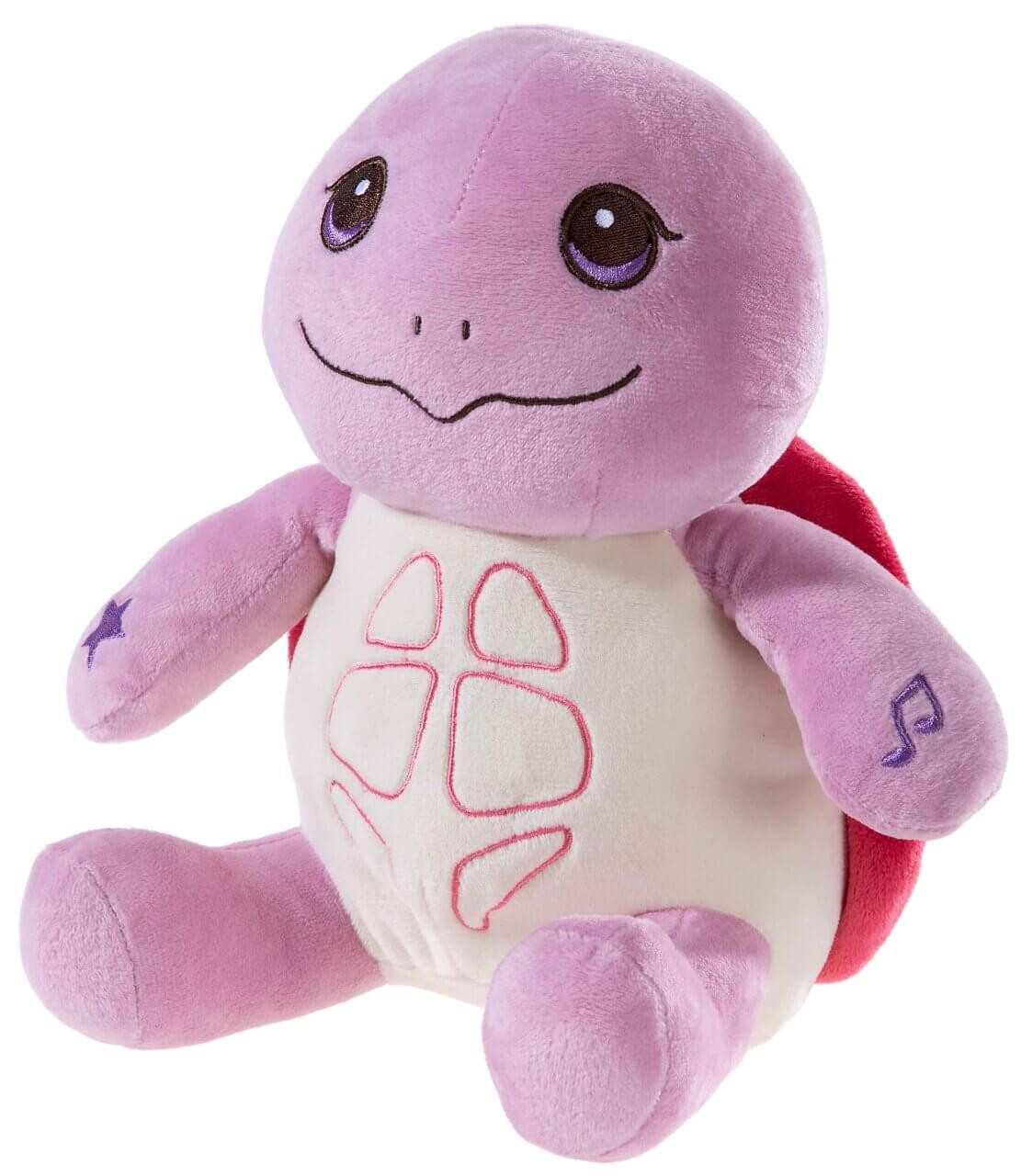 MUSILEDI Schildkröte violett 28 cm von heunec