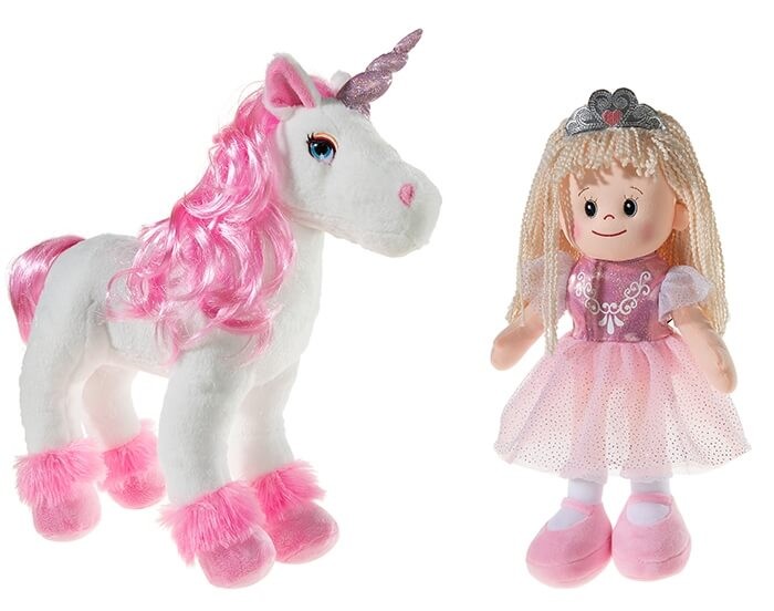 Set Poupetta Prinzessin mit Einhorn – Träume werden wahr! von heunec