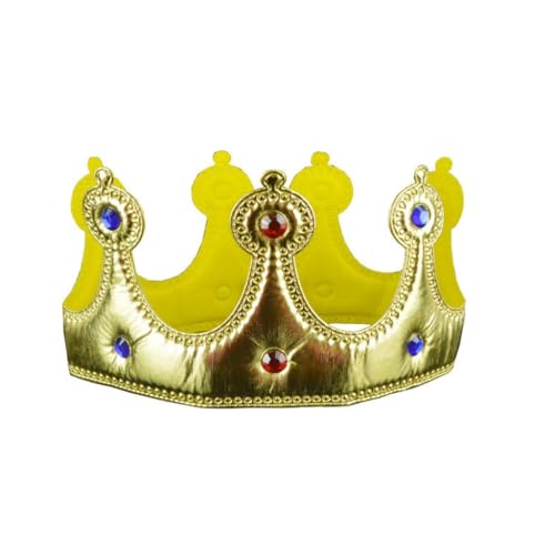 hgnxa Geogrous Jeweled King Crowns Prom Dress Up for Show Performances Kid Birthday Shower Party Photo s von hgnxa