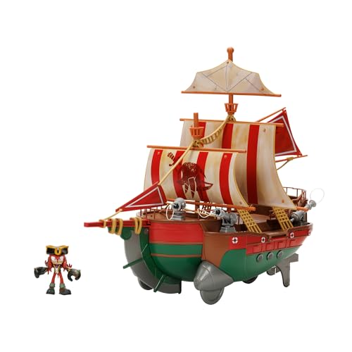 hifuture Sonic Prime - Piratenschiff Spielset 45cm von Sonic Prime