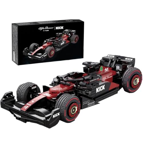 Technik Rennwagen Bausteine Formula F1 Bausatz, 283 Klemmbausteine 1:24 Technik Racing Auto für F1 Team ORLEN C42 2022, Konstruktionsspielzeug für Erwachsene Sammler Kinder von highdar