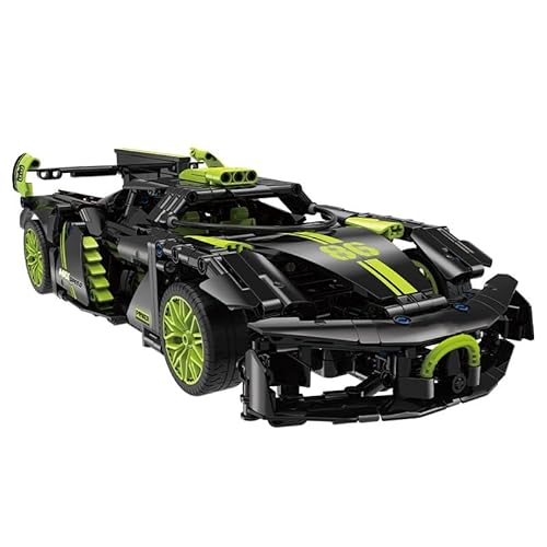 Technik Sportwagen Bausteine Sets für Bugatti, 1148 Klemmbausteine 1:14 STEM Supersportwagen Modellbausatz, Technic Auto Konstruktionsspielzeug Set Geschenk für Erwachsene und Kinder von highdar