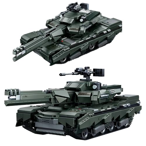 highdar Technik Panzer Bausteine Bauset, 1269 Klemmbausteine Explosionsgeschützter Panzer Modellbausatz, MilitärPanzer Modell für Erwachsene, eine ideale Geschenkidee für Militärliebhaber highdar Technik Panzer Bausteine Bauset, 1269 Klemmbausteine Explosionsgeschützter Panzer Modellbausatz, MilitärPanzer Modell für Erwachsene, eine ideale Geschenkidee für Militärliebhaber von highdar