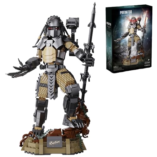 highdar Technik Predator Modellbausatz, 978 Klemmbausteine Detailgetreue Sci-Fi-Figur Konstruktionsspielzeug, Geschenk für Jungen und Jugendliche highdar Technik Predator Modellbausatz, 978 Klemmbausteine Detailgetreue Sci-Fi-Figur Konstruktionsspielzeug, Geschenk für Jungen und Jugendliche von highdar