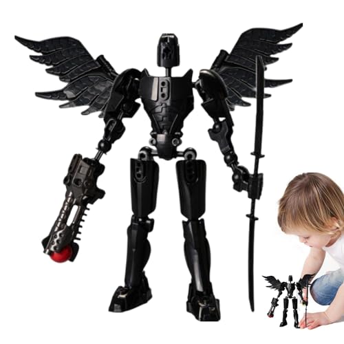 Roboter-Actionfiguren,Mehrgelenk-Actionfiguren | Mehrgelenkiger beweglicher Roboter | Spielfiguren & Spielsets Robuste kreative Actionfiguren für Kinder von higyee