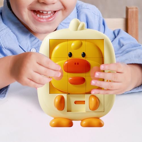 Schiebepuzzlespiel, Schiebeblockpuzzle - Cartoon-Tier-Lernrätsel,Handheld-Spiele zur Verbesserung der Hand-Auge-Koordination für Kinder, und Mädchen Schiebepuzzlespiel, Schiebeblockpuzzle - Cartoon-Tier-Lernrätsel,Handheld-Spiele zur Verbesserung der Hand-Auge-Koordination für Kinder, und Mädchen von higyee