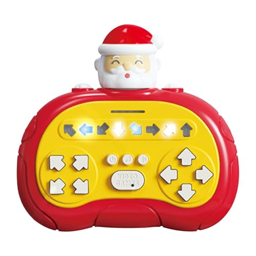 Schnelles Push-Spielzeug, schnelles Push-Spiel, Schnelles Push-Fidget-Spiel, Quick Push Handheld-Lernspiel für Kinder, Bubble Stress Light Up-Spiel, sensorisches Spielzeug von higyee