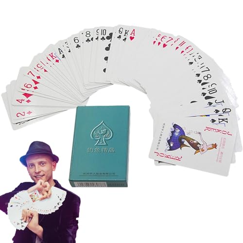 higyee Magier-Karten-Deck,Einzigartige Zauberrequisiten-Werkzeugkarten - Tolles Neuheitsgeschenk, magische Spielkarten, Requisiten, Bühnenshows für Partys, unterhaltsame magische Spielzeuge und von higyee