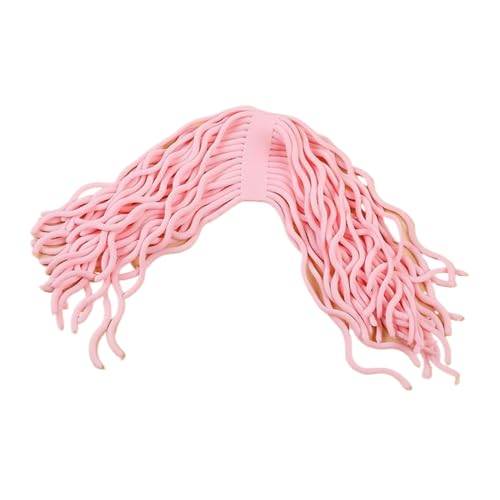 hindraem 10 stück Glow In Monkey Noodles Stretchy Fidgets Für Monkey Stretchy Noodle Fidgets Nudeln Monkey Fidgets Weichen , Rosa von hindraem