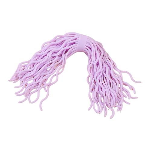 hindraem 10 stück Glow In Monkey Noodles Stretchy Fidgets Für Monkey Stretchy Noodle Fidgets Nudeln Monkey Fidgets Weichen , violett von hindraem