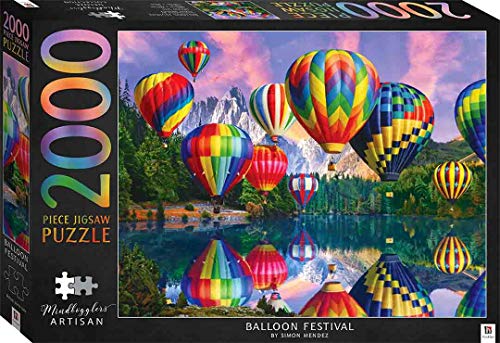 (CO) Mindbogglers Artisan 2000pc Puzzle: Balloon Festival (Einheit 2) x von hinkler