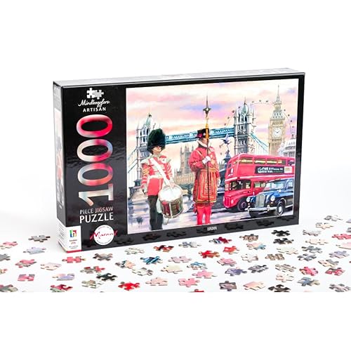 Hinkler - Mindbogglers Artisan 1000 Teile Puzzle - R Macneil - London - 1000 Teile Puzzle für Erwachsene - Herausfordernde Puzzlespiele - Geschenke von hinkler