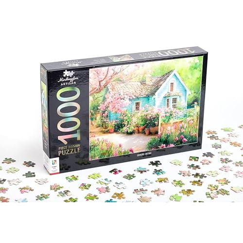 Hinkler - Mindbogglers Artisan Puzzle mit 1000 Teilen: Landhaus, 1000 Teile Puzzle für Erwachsene, herausfordernde Puzzlespiele, Geschenke von hinkler