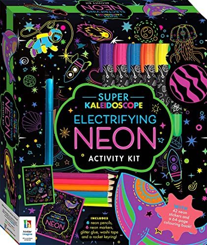 Hinkler Super Kaleidoskop Elektrifying Neon Activity Kit von hinkler