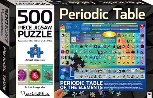 Periodic Table 500-Piece Jigsaw Puzzle (Puzzlebilities) von hinkler