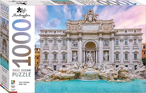 Trevi Fountain, Rome, Italy 1000 Piece Jigsaw (Mindbogglers) von hinkler