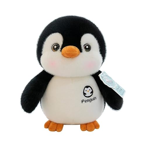 hiwhale Niedliche Pinguin Plüsch weiches Körper Kissen Plüschtiere große Schwarze Pinguin-Plüschtiere Spielzeug Zimmer Dekor Geschenk für Mädchen und Jungen von hiwhale