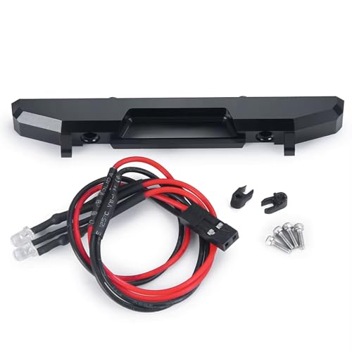 Kompatibel Mit Axial Für SCX24 AXI00002 Für Wrangler 1/24 RC Crawler Auto LKW Upgrade Teile Metall Vorne/hinten Stoßstange Mit Licht RC-Stoßstange Kompatibel Mit Axial Für SCX24 AXI00002 Für Wrangler 1/24 RC Crawler Auto LKW Upgrade Teile Metall Vorne/hinten Stoßstange Mit Licht RC-Stoßstange von hjuink